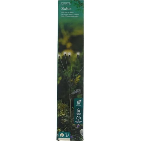 Lumineo Solar Stabbeleuchtung Höhe 70 cm warmweiß (1/3)