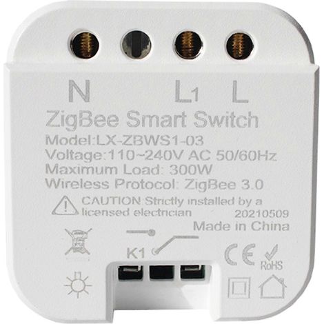 ZigBee 3.0 für intelligente Schalter, Leitungsschutzschalter, Zeitschaltuhren, Tuya Life App, Fernbedienung – ZigBee Version 1