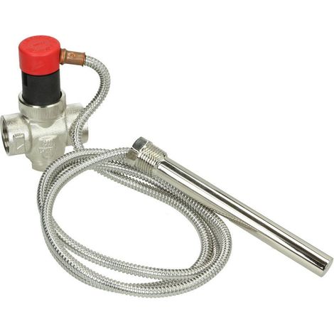 Sécurité d'évacuation thermique 3/4'' avec tube capillaire 1,3 m