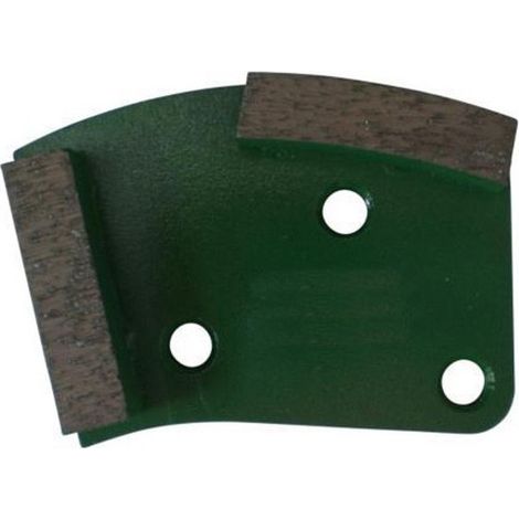 Segment de ponçage diamanté Gr 150 à 3 trous avec connexion M8 - béton frais, chape, matériaux abrasifs - Diamwood (1/2)