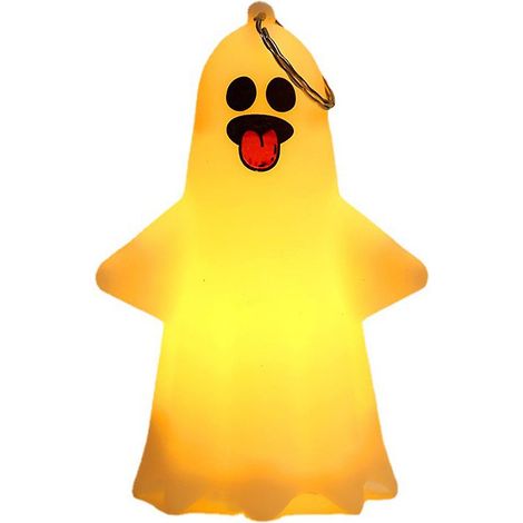 Décorations de fête d'Halloween Veilleuse Fantôme Pendentif Porte-clés Sac à main Décor Cadeaux (1/5)