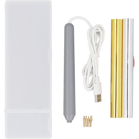 Penna a caldo USB leggera e portatile per marcare foto su alluminio. (1/5)