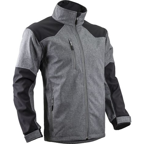 Veste softshell kohmet gris/noir - Taille : XL - EURO PROTECTION (1/3)