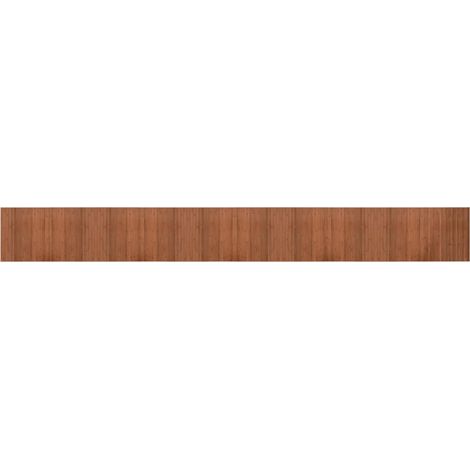 Tapis de sol,Tapis rectangulaire marron 60x500 cm bambou CFW845706 (1/5)