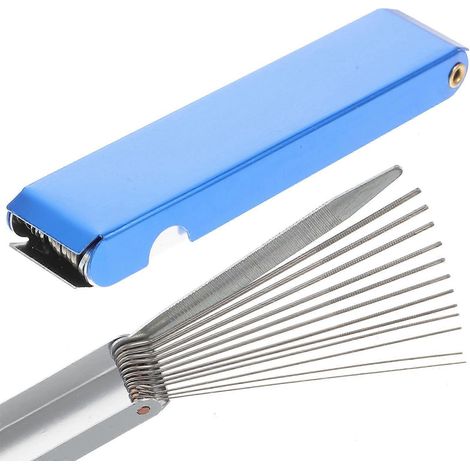 4 kits de nettoyage pour buses de torche, outil de nettoyage pour buses de coupe-10.2X2CM-Blue (1/4)