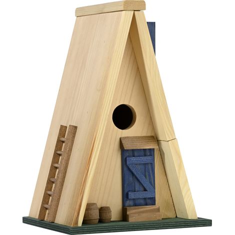Dobar Nistkasten Onkel Bob natur 18,5 x 18,5 x 28 cm