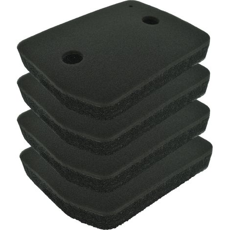 AllSpares Filtre pour seche linge pompe (4 pcs.) à Chaleur 9164761, DFM70 adapté pour les modeles: Miele DB230WP TDB230 WP ACTIVEFAMILY TDD230WP TDD230 WP ACTIVEPLUS TCE530WP quatre pièces