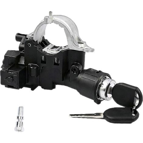 Carcasa del cilindro de la cerradura de encendido con llaves transpondedoras para Ford Focus Escape 2008-2011 (1/5)