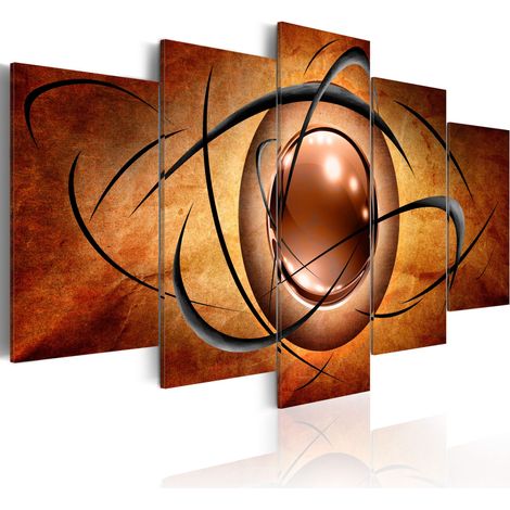 Quadro - Globo rotante - 100x50 (1/4)