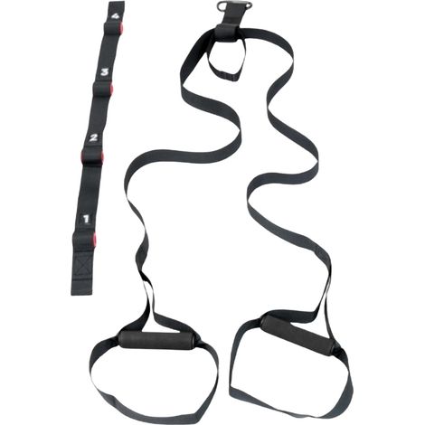 Set de entrenamiento de suspensión  X-Trainer negro IRG040 Iron Gym