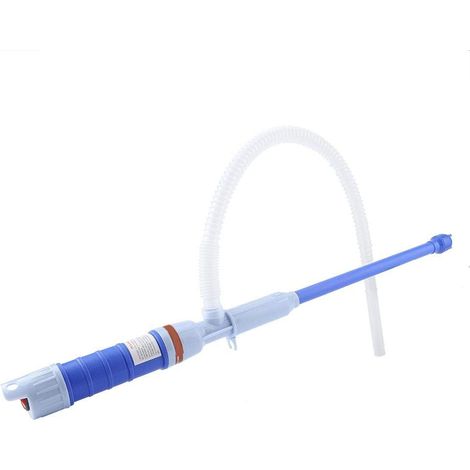 Pompe Siphon de transfert de Liquide/Essence Transfert de liquide Pompe de siphon Pompe de transfert de liquide à eau alimentée par batterie pour solvant de réservoir de gasoil diesel(bleu) (1/5)