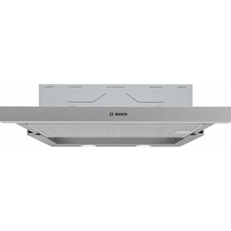Bosch Serie 2 DFM064W55. Potenza massima di estrazione: 394 m³/h, Tipo di estrazione: Aspirante/Filtrante, Classe di efficienza dinamica del fluido: D. Tipo: Semintegrato (semincassato), Colore del...