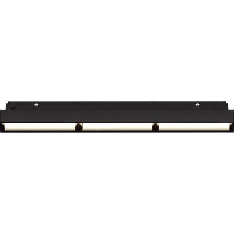 Lampe linéaire rail magnétique noire LED 18W Maytoni (1/5)
