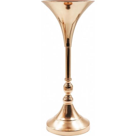 Vase Trompette Classique Vase sur Pied, Grand 17 × 43,5 × 15 Cm (1/5)