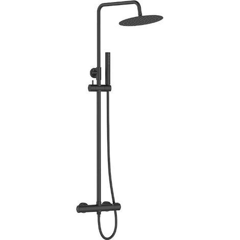 Colonne de douche thermostatique , Pretto Couleur: Noir (1/2)