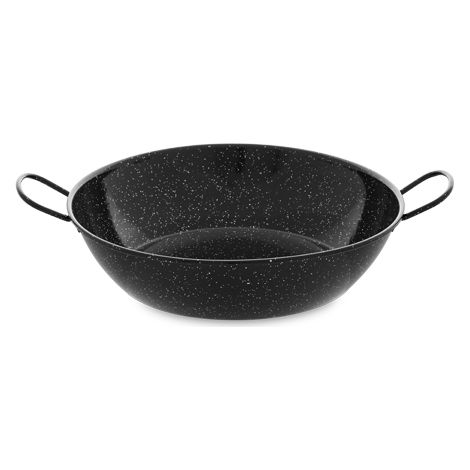 Sartén esmaltada honda con 2 asas - 18 cm