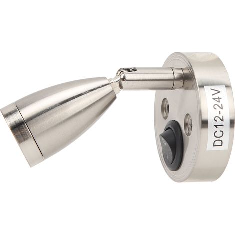 Lampe de lecture LED 12V/24V polie marine, éclairage de couchette pour bateau, camion, navire et remorque (1/5)