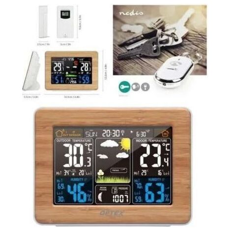 LED-Wecker mit Nachtsichtfunktion, 1 Stück, Tischwecker, großes, helles Digitaldisplay, 13,7 × 7,8 × 4,8 cm (1/5)