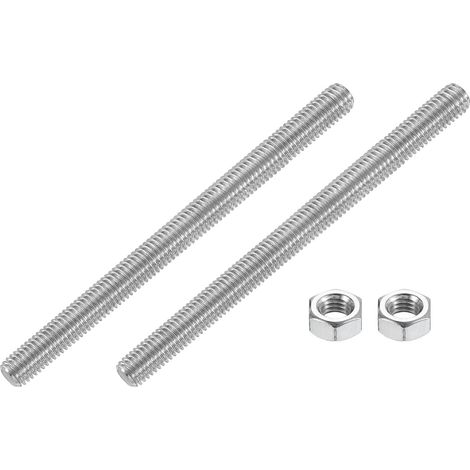 2 Pcs 5/16"-18 Tige Filetée Entièrement Filetée 4.3" Longueur (1/5)