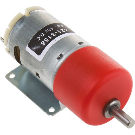 Motoréducteur CC RS PRO, 12 V c.c., 19,8 W, 2 017 tr/min., dia. de l'arbre 6mm ( Prix pour 1 ) (1/2)