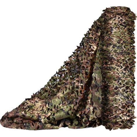 TongCamo Rouleau de Treillis de Camouflage Sitong de Grande Taille - Idéal Le Camouflage, la Chasse, la décoration Militaire - Parfait Faire de l'ombre (1/5)