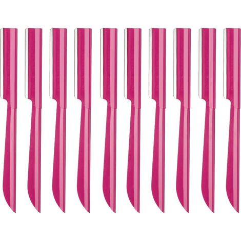 Rasoir Sourcil ensemble de 10 Femmes Sourcil Tondeuse Rasoir