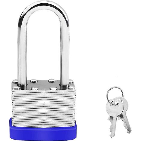 Cadenas en fer, ingénierie industrielle, résistant à la poussière pour l'extérieur, cadenas domestique à mille couches. (1/5)