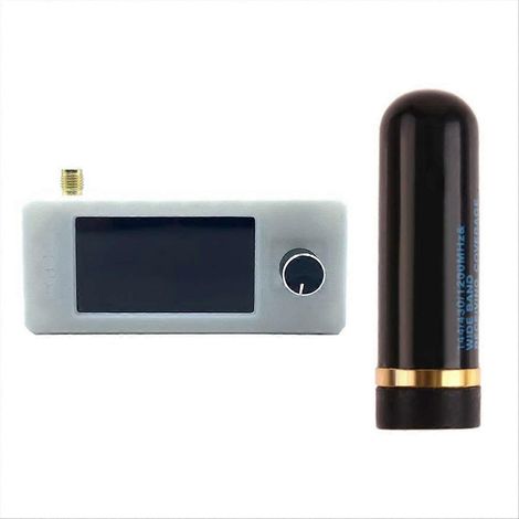 0.5khz-181mhz Portable Radio1.9inch IPS Écran Pocket Radio avec Antenne All Band Récepteur Radio HF SW MW VHF Radio B (1/5)