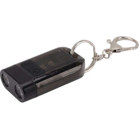 Mini-Taschenlampe für den Außenbereich, extrem leistungsstark, tragbar und wiederaufladbar, ideal als kleiner Schlüsselanhänger. (1/5)