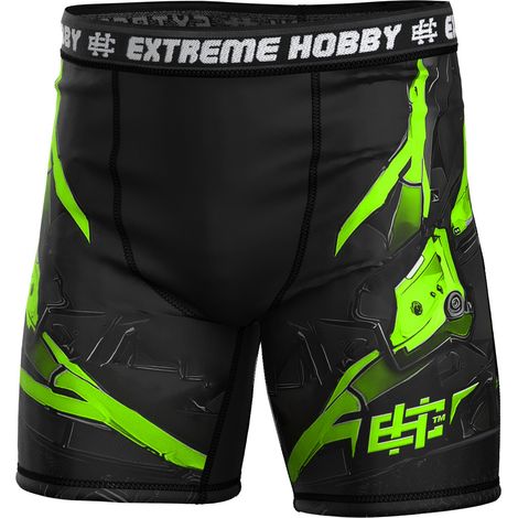 Vale Tudo Herren Iron Force Shorts XL Limette