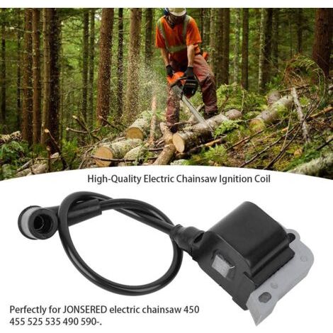 Kit de bobine d'allumage pour trononneuse électrique JONSERED 450 455 525 535 490 590 (1/5)