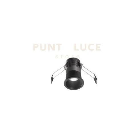 MAD FARETTO DA INCASSO LED 3000K 350LM 5W IP20 NERO