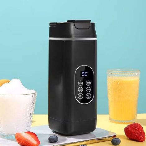 1 unité extracteur de jus portable, multifonctionnel électrique, séparateur de pulpe pour agrumes et fruits tendres