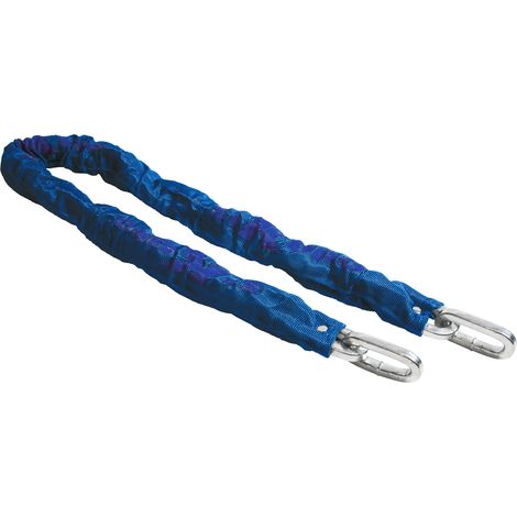 CATENA ANTIFURTO QUADRA RIVESTITA IN NYLON  Ø mm.8 cm. 100