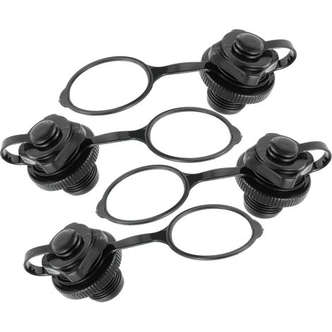 Lot de 4 valves gonflables pour pédalos et SUP, pièces de rechange de 22 mm, conception étanche, installation facile (1/5)