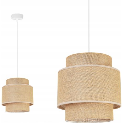 LÁMPARA COLGANTE, LÁMPARA DE TECHO, PANTALLA, BOHO YUTA