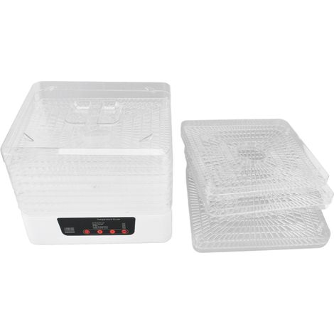 Déshydrateur alimentaire électrique pour usage domestique, 8 plateaux pour viande, herbes et légumes, 350 W, prise européenne 220 V (1/5)