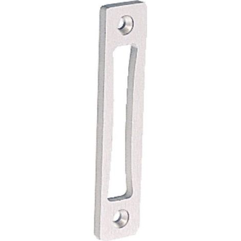 Gâche haute et basse plate 2840.10 pour serrure menuiserie métallique épaisseur 8 mm - STREMLER