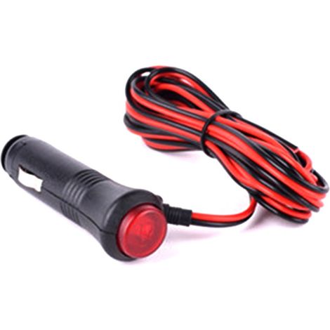 Lot de 8 câbles allume‑cigare avec interrupteur – Tension 12/24V, protection intégrée – Alimentation nomade pour accessoires électriques (1/5)