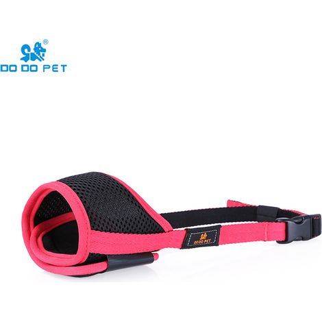 Museau Pour Chien - Réglable - Respirant - Imperméable - Pour Chiens Moyens - Taille Unique Réglable 14 À 20 Cm (1/5)