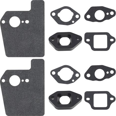 2 jeux de joints d'isolation de carburateur pour moteur de tondeuse Honda GCV160 GCV160A GCV160LA GCV160LAO GCV160LE (1/5)