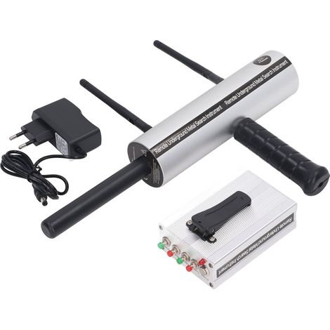 Détecteur de métaux professionnel, portée 1000, 20m de profondeur, détecteur de trésors, localisateur d'or, d'argent et de cuivre, Scanner AC 100-240V, prise ue (1/5)