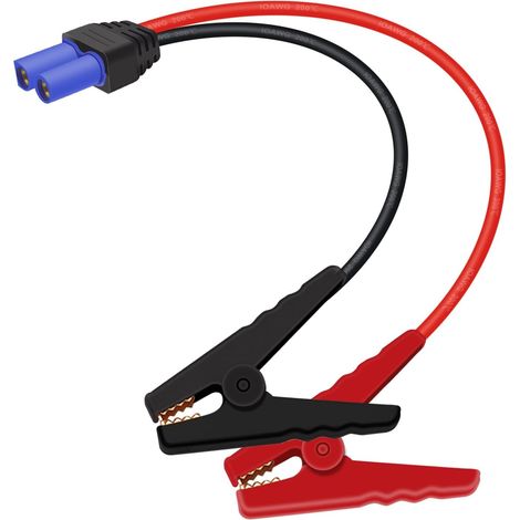 Jump Starter Cable BatteryJump Starter Cables 10AWG Jump Leads Should Work on all Batteries to Charge a Vehicles Battery Successfully (40 cm)