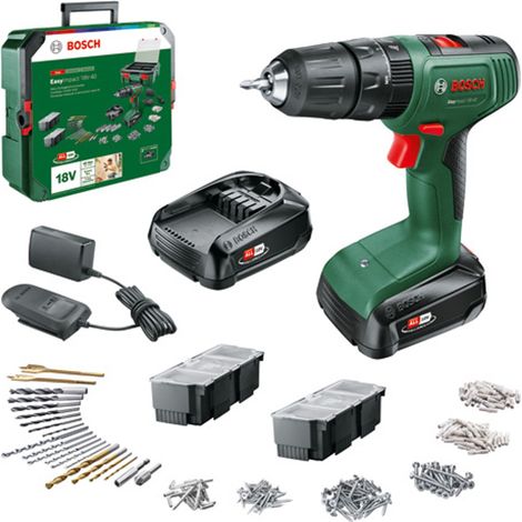 Bosch Home and Garden  06039D810D Akku-Schlagbohrschrauber  18 V 1.5 Ah Li-Ion inkl. 2. Akku, inkl.