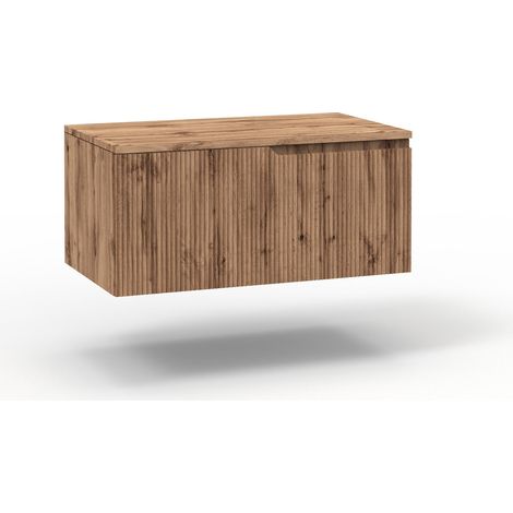 Base con top 1 cestone ZIP quercia (1/2)