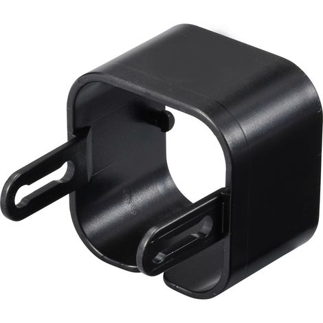 TRU COMPONENTS Modularer Kabelhalter TC-12533296 ABS Kunststoff Schwarz 40 mm Inhalt: 15 St. (1/4)