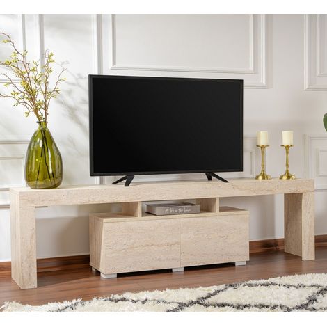 TV-Möbel Beige Melamin Vertex 50x180x31,3 cm (1/5)