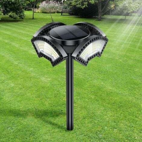 [NEVER USED] 304 LED Outdoor Solar Light, Automatic Security Solar Light, Wireless Indoor and Outdoor Waterproof Solar Lighting for Home, Garden, Path, Entrance, Patio, Yard, Garage