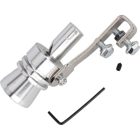 Type de trompette tuyau d'échappement universel soupape de surpression simulateur sifflet sonore (XL) (1/4)