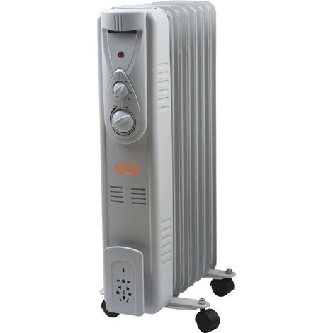 Stufa elettrica ad olio/Radiatore oleodinamico 7 elementi 1500W - 70500